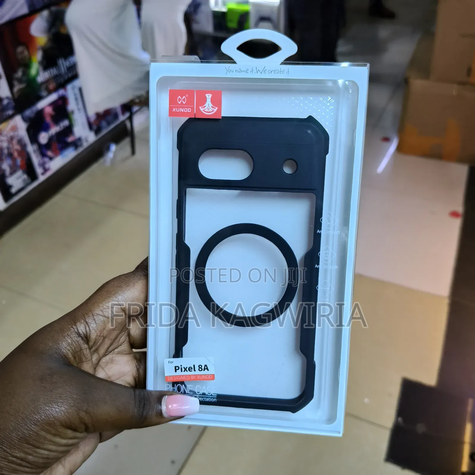 Google Pixel 8a Xundd Shockproof Clear Back Cover