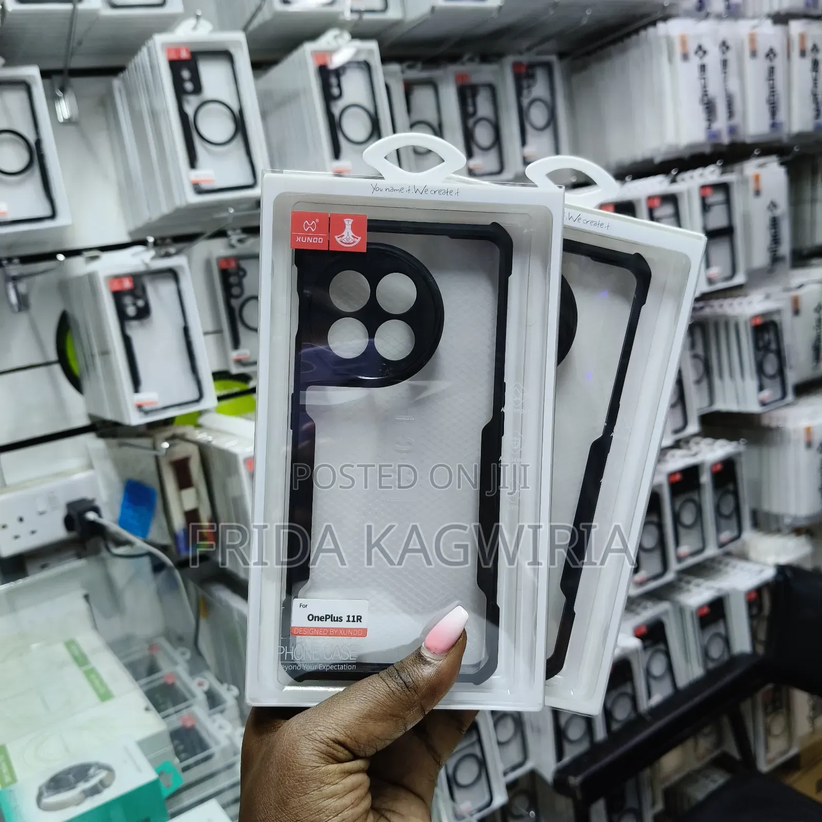 Oneplus 11r Xundd Shockproof Clear Back Cover