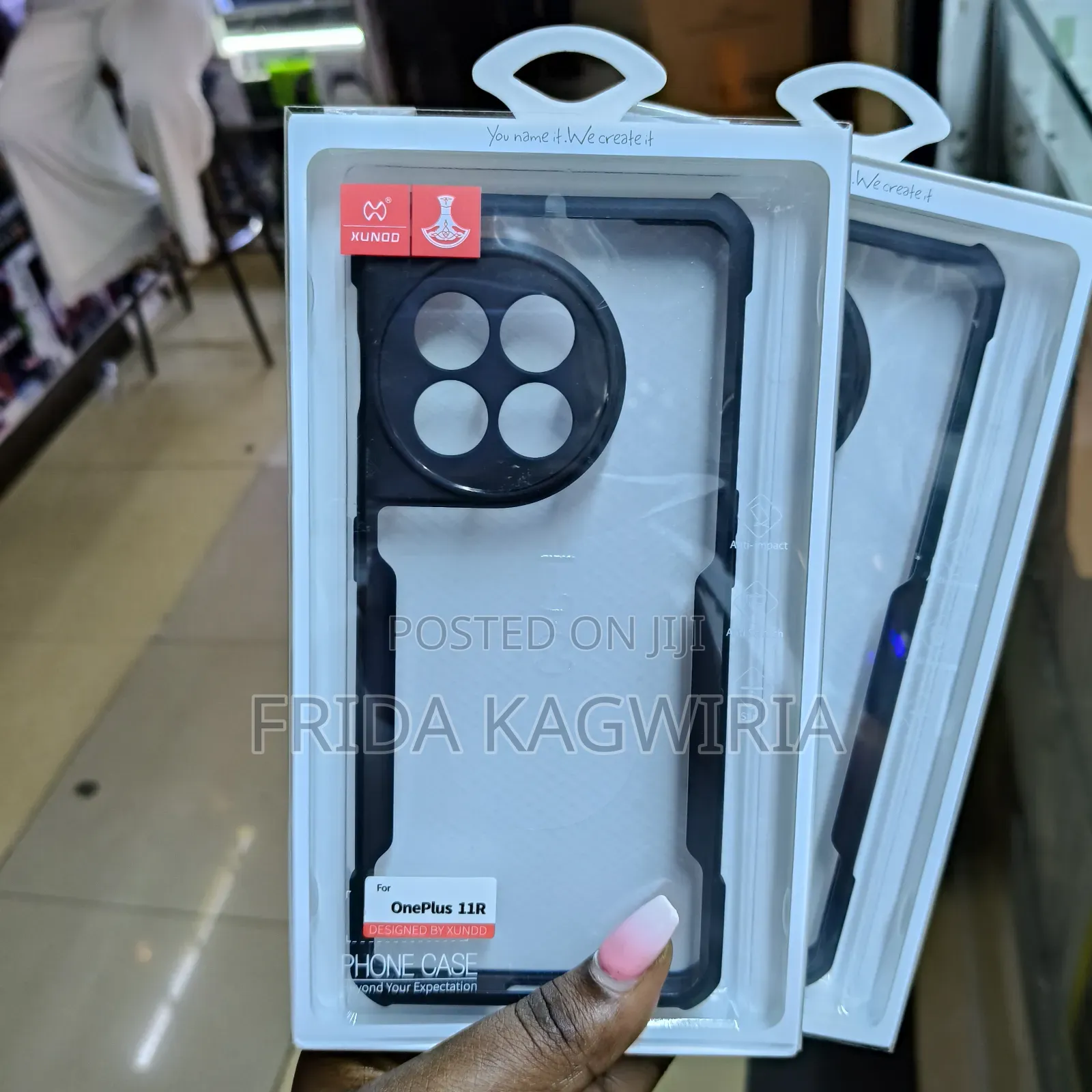 Oneplus 11r Xundd Shockproof Clear Back Cover