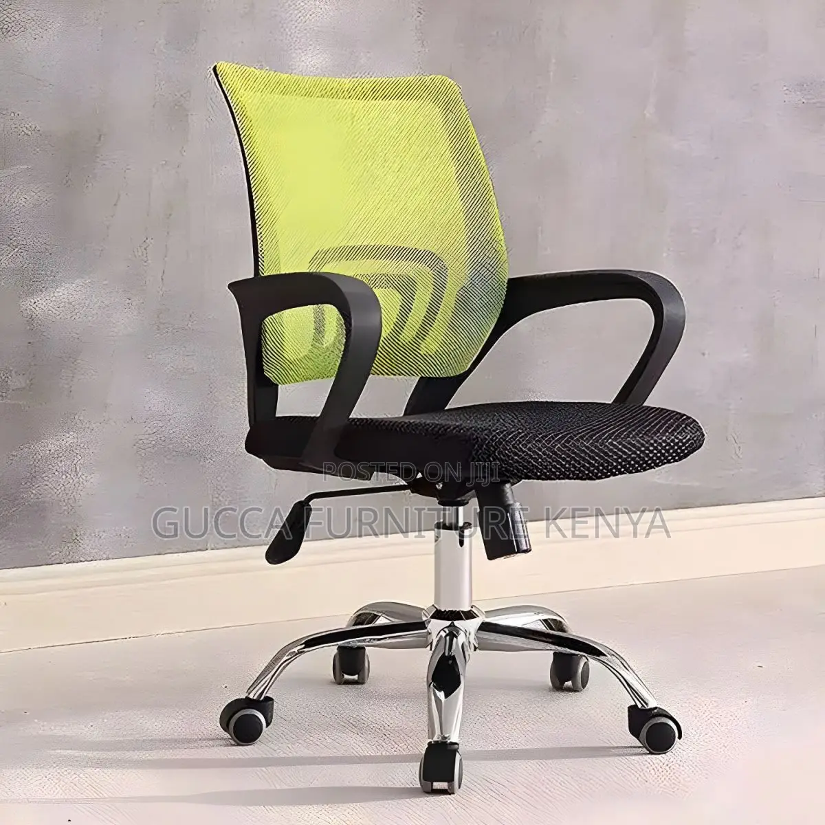 Office Chair: Adjustable Seat Height Arm Mesh Chair