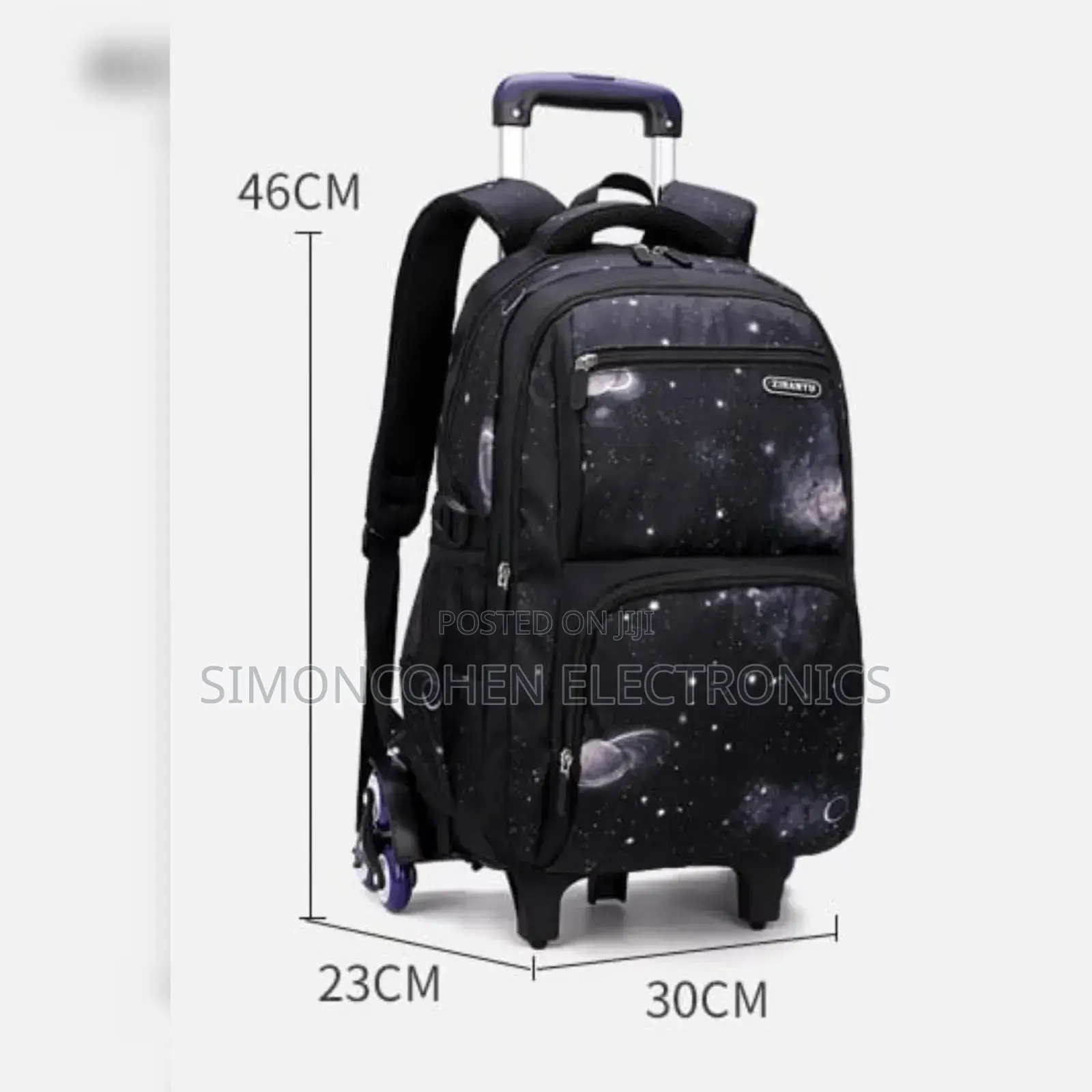Rolling Trolley School Bag