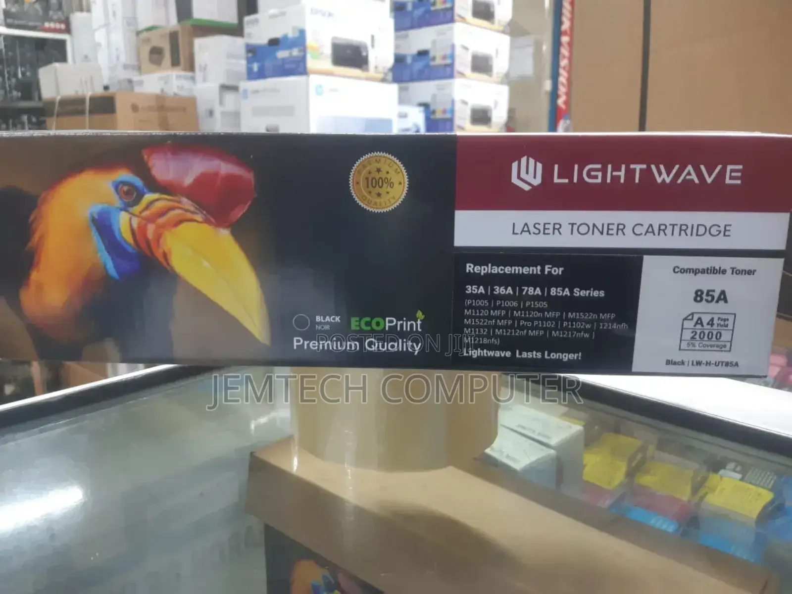 Lightwave 85a Compatible Toner Black Lw-H-Ut85a