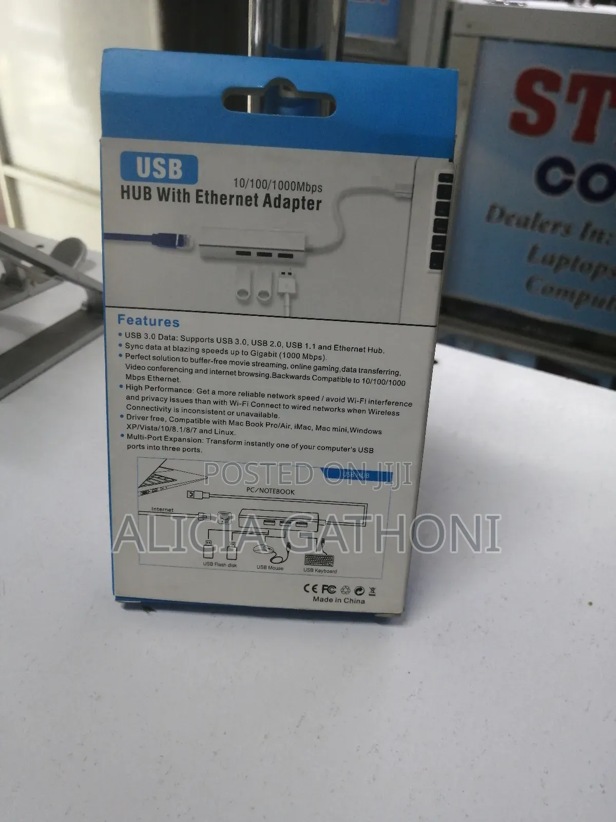 Usb Hub With Ethernet Adaptermbps