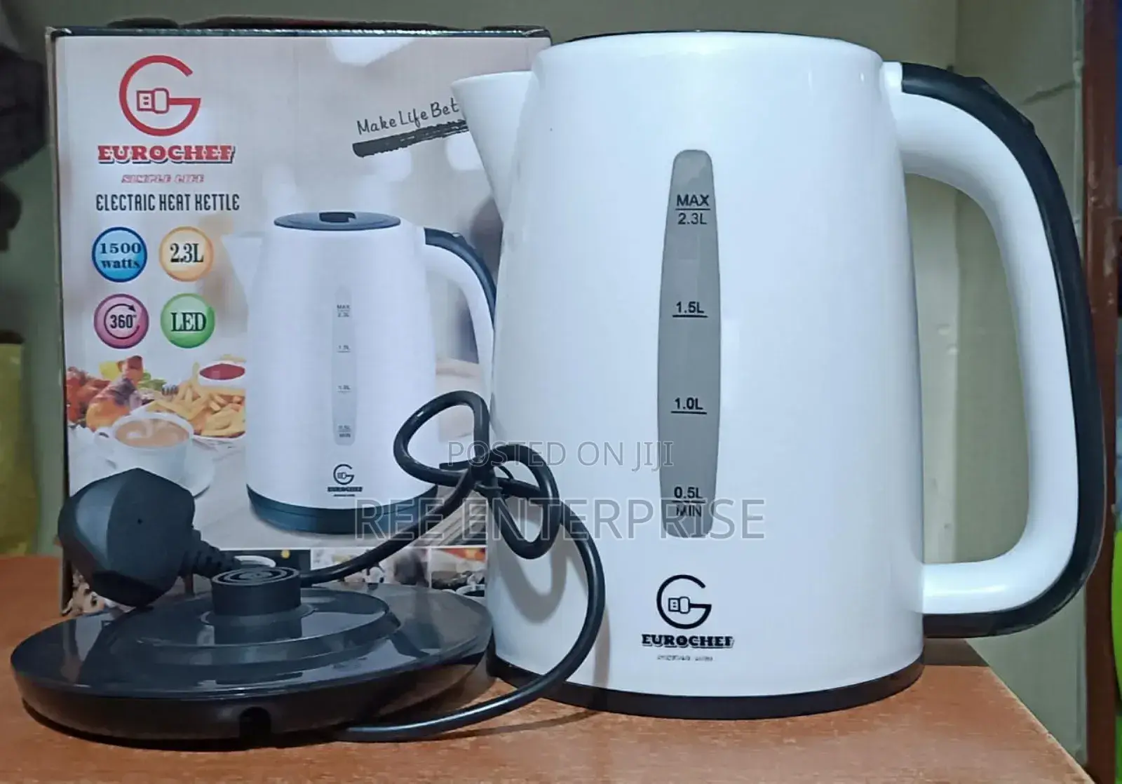 Legit Eurochef Electric Kettle Capacity 2.3 Litres