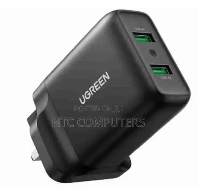 Ugreen Usb Fast Charger Uk (Black)