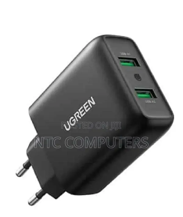 Ugreen Usb Fast Charger Uk (Black)