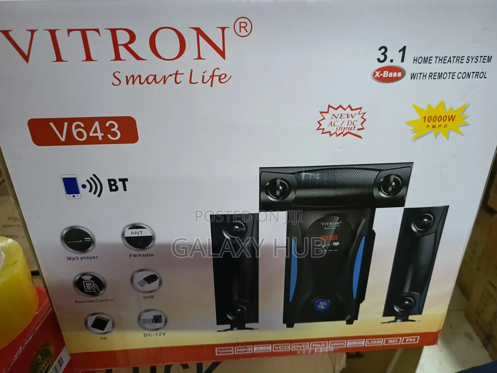 Vitron V643 10000watts 3.1,Ch Woofer