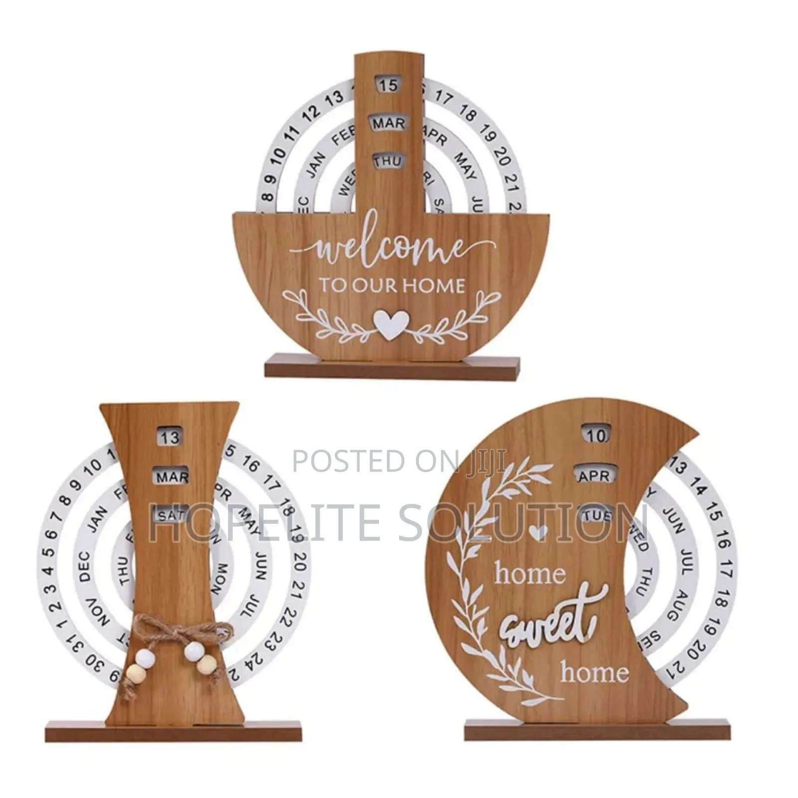 Wooden Perpetual Calendar
