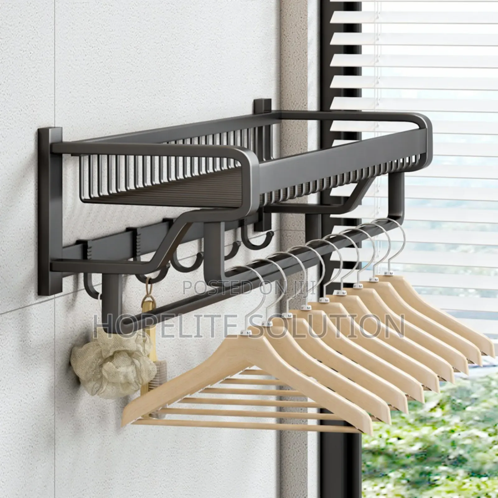 Bathroom Wall Mounted Towel Rack