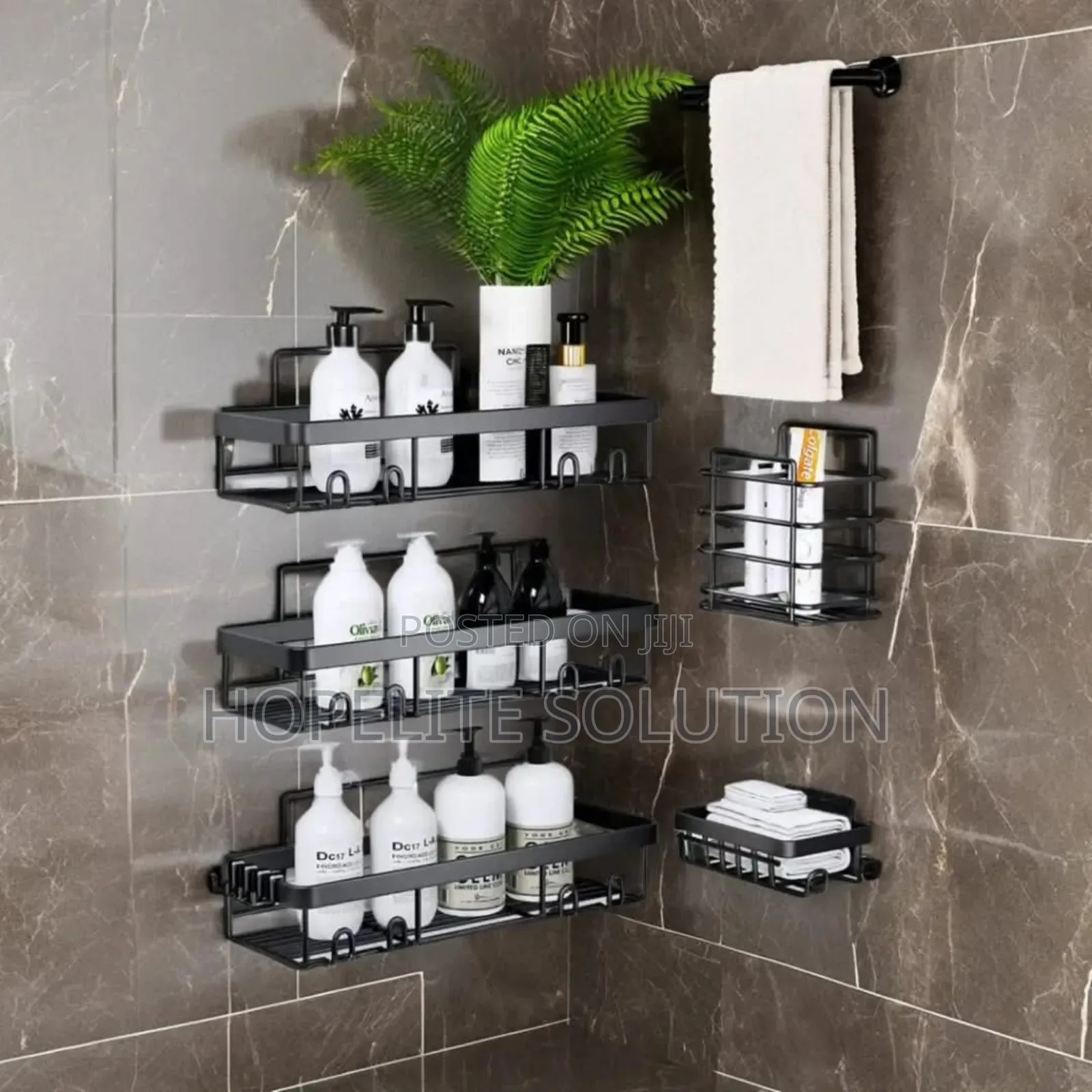 5 PCS Bathroom Organizer