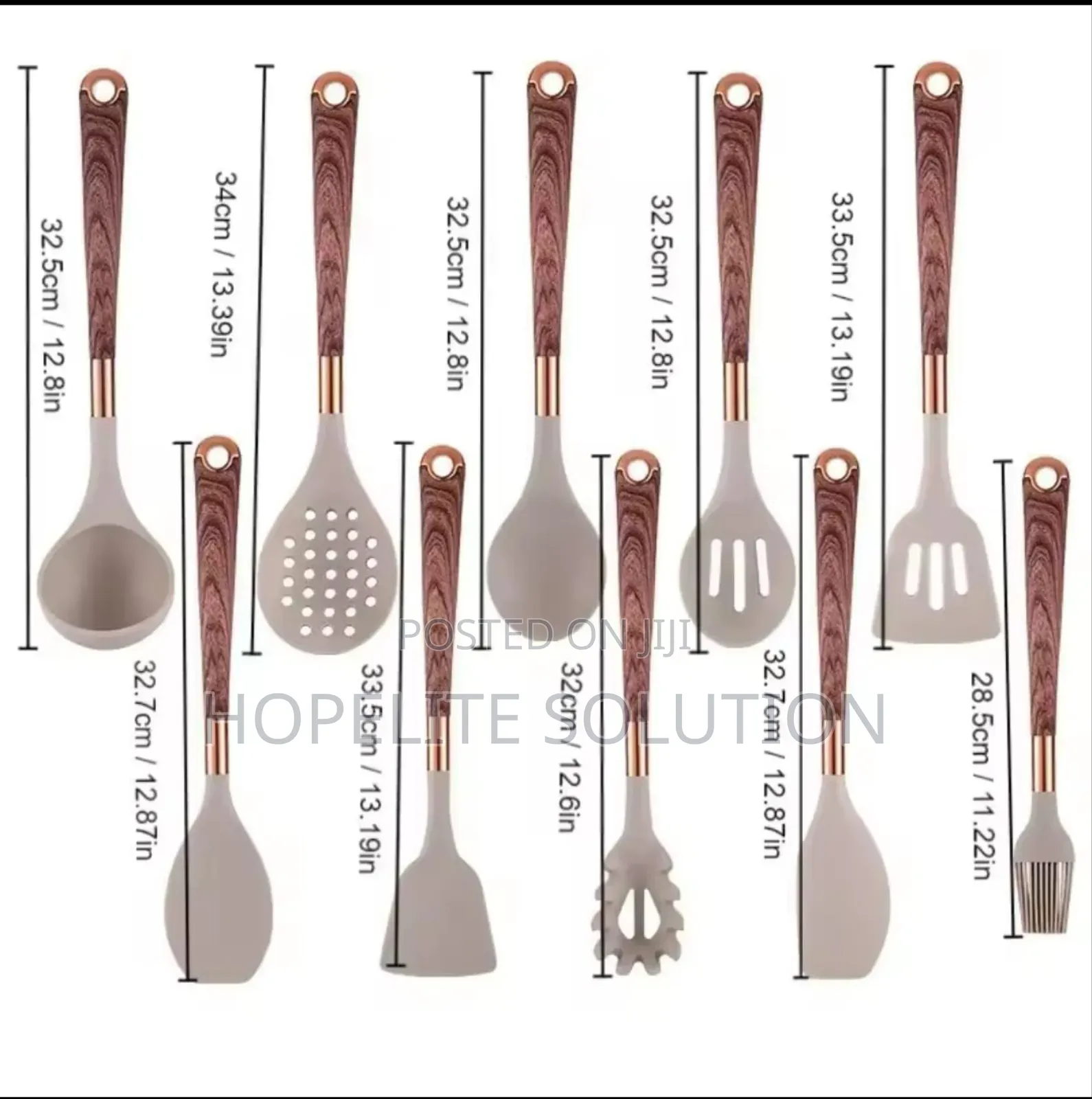 11 Silicon Spoon Set