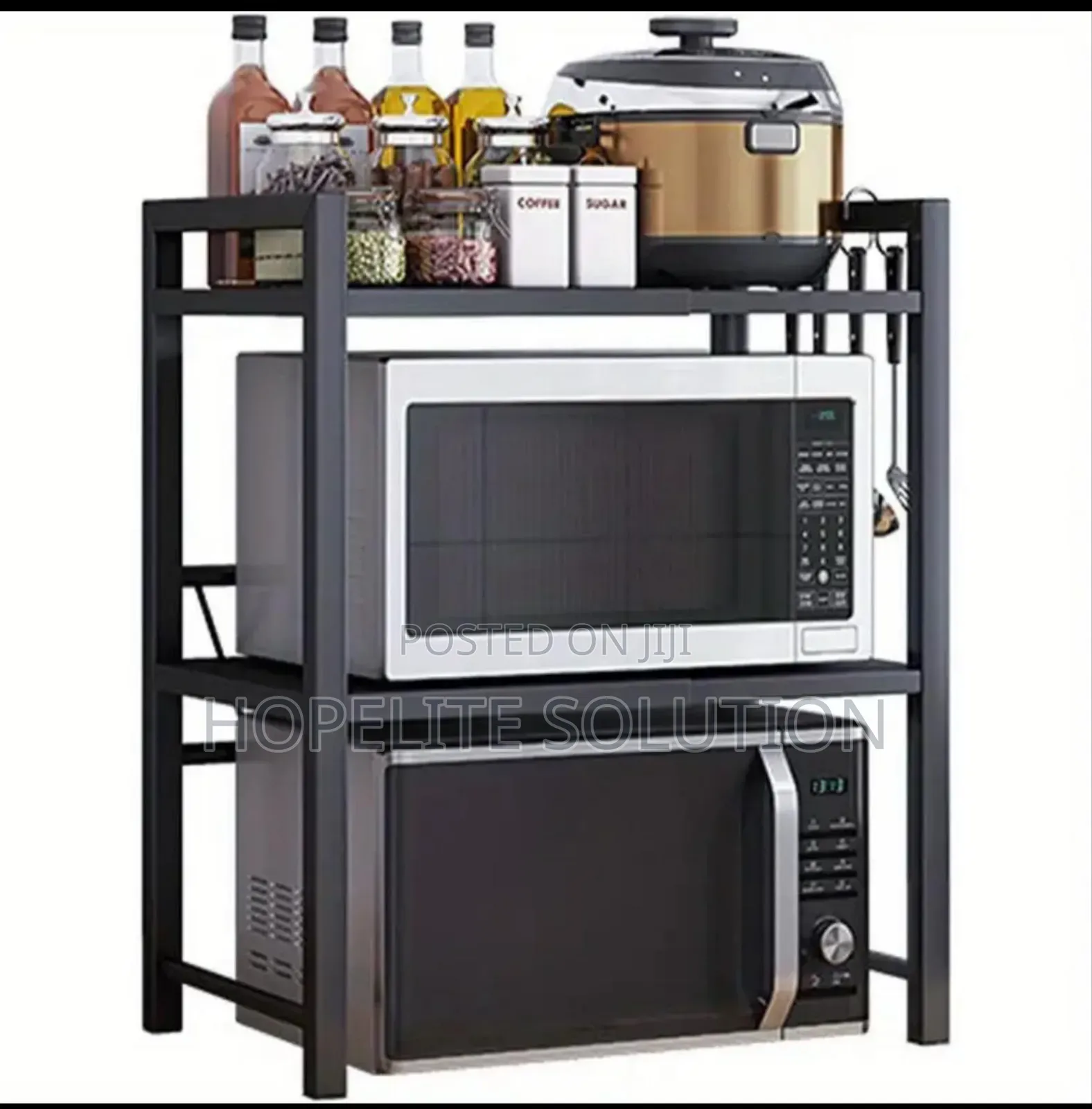 Double Layer Microwave Stand