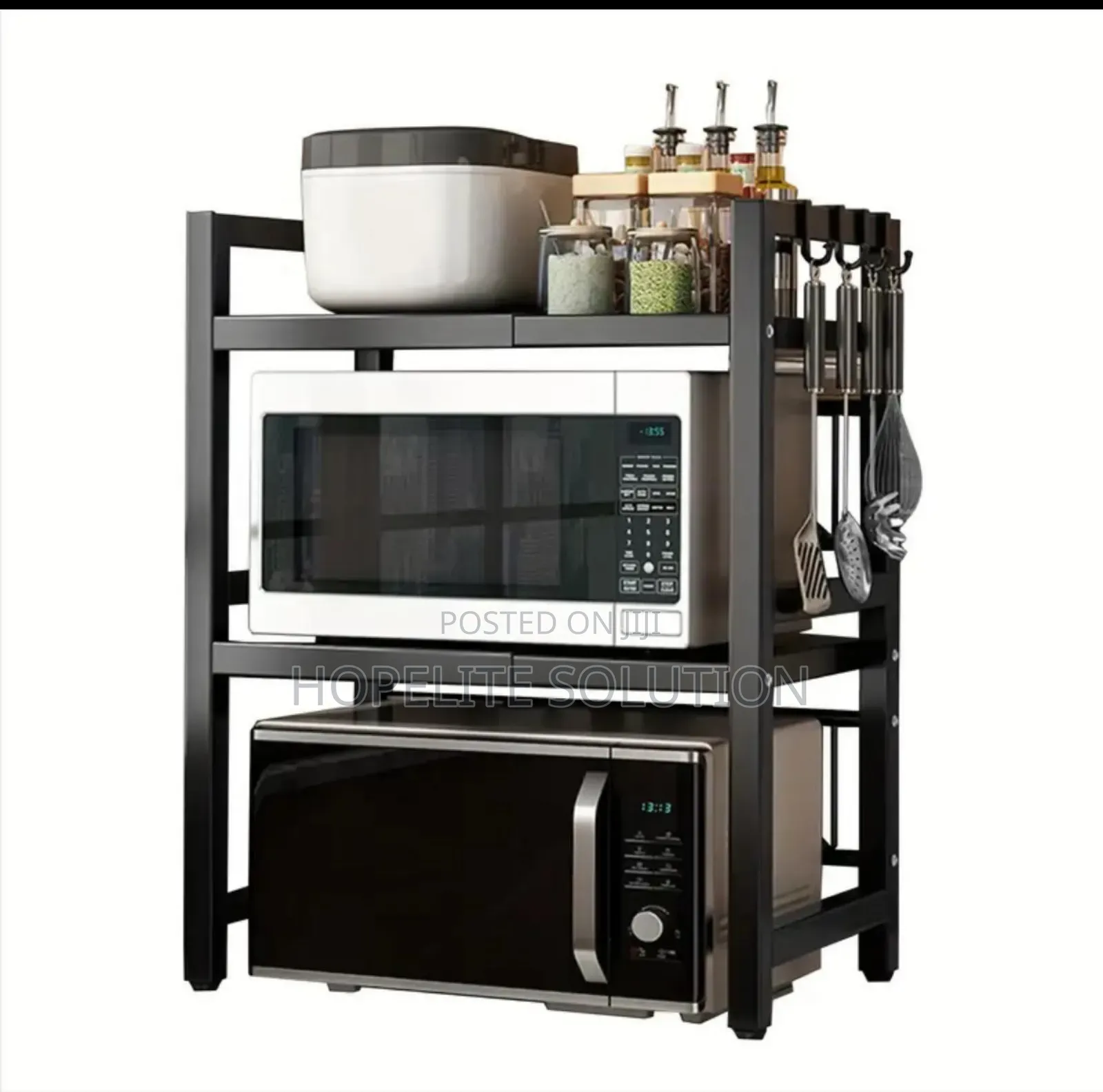 Double Layer Microwave Stand