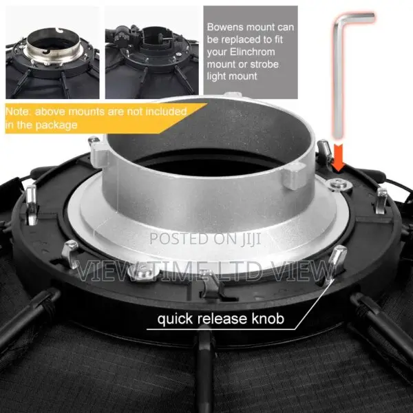 Triopo 65cm Bowen Mount Softbox