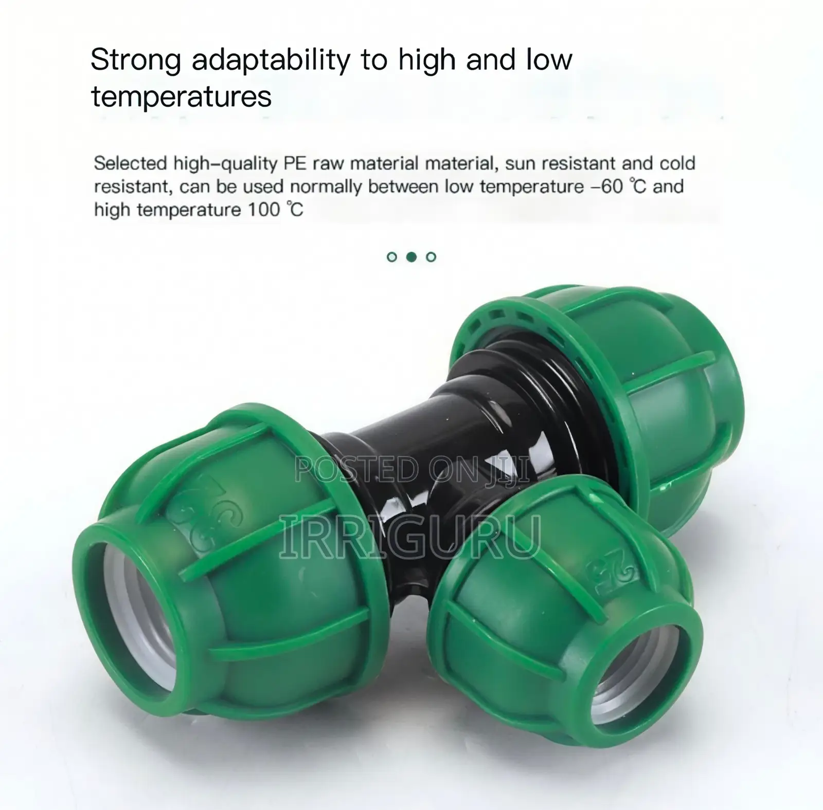 Hdpe Compression Tee Fittings 20-110 Mm Used for Pipes