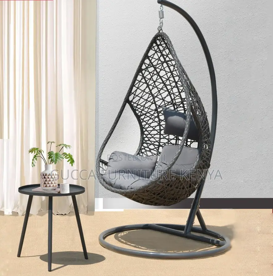Office Chair: Indoor Outdoor Fabric Hammock Swing Chair