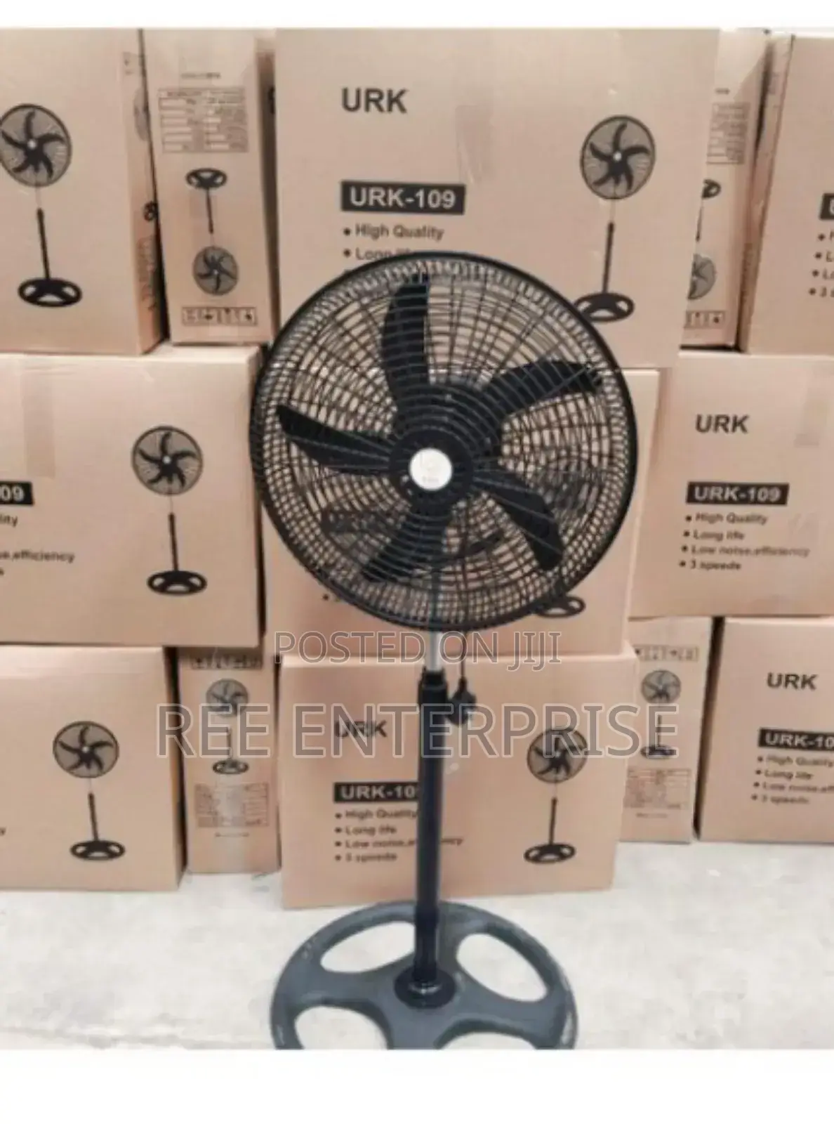 Round Base Urk 18inches Standing Fan