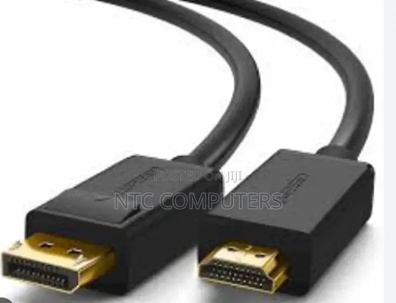Ugreen Dp Male to Male Cable 1m (Black)