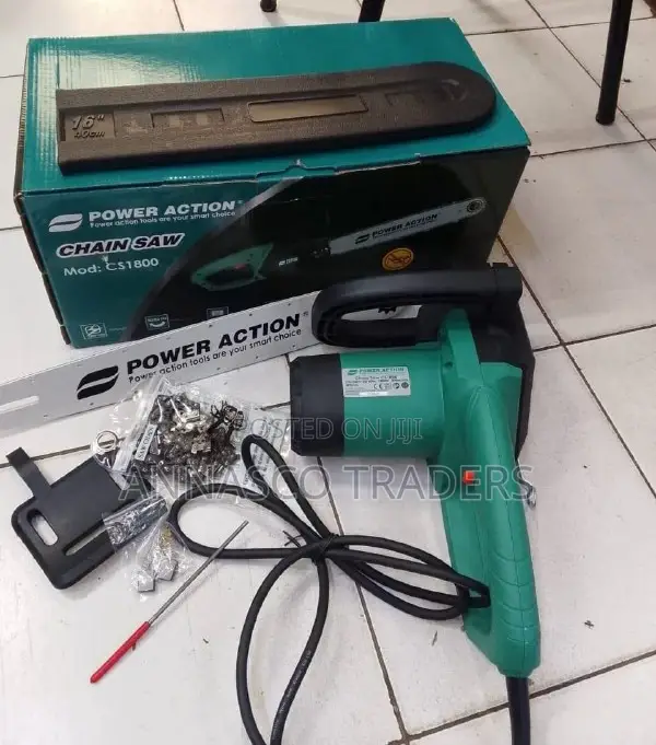 Power Action Electric Chainsaw 
16"
1800 Watts