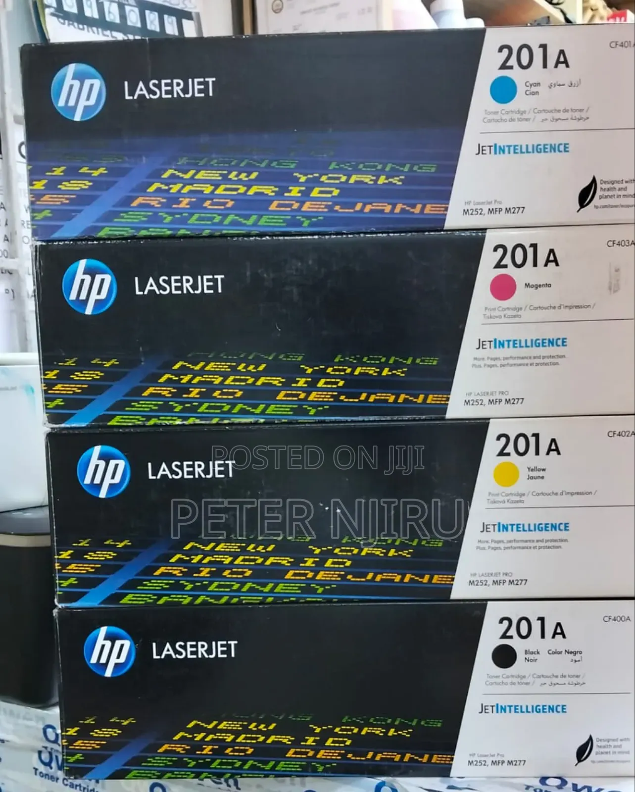 Hp 201a Laserjet Toner Cartridge's.