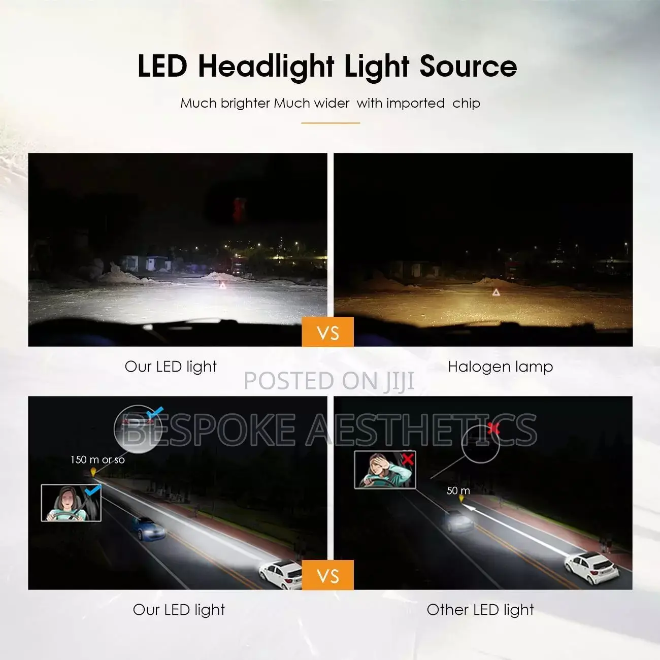 Ironwalls Hb3 (9005) 420000lm Led Headlight Bulb