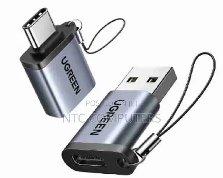 Ugreen Usb a Male to Usb-C Female Adapter (Black)