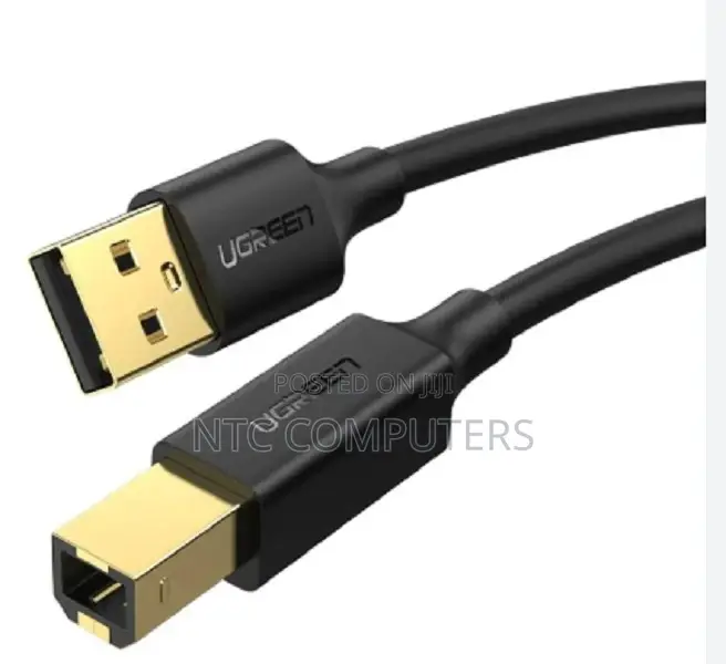 Ugreen Usb 2.0 Am to Bm Print Cable 5m (Black)