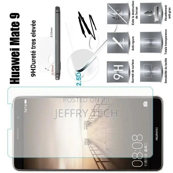 Shatterproof Glass Full Protection Glass for Huawei Mate9