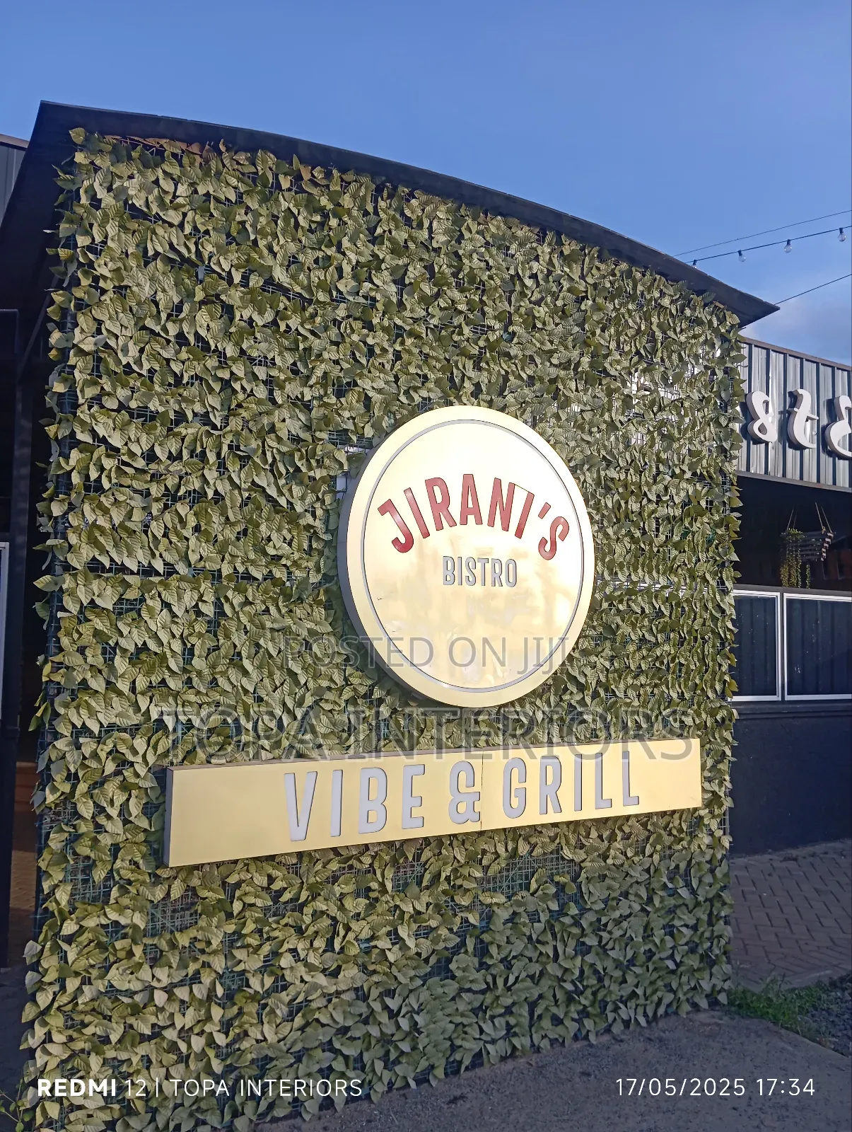 Bars and Restaurants Artificial Green Privacy Fence Rolls