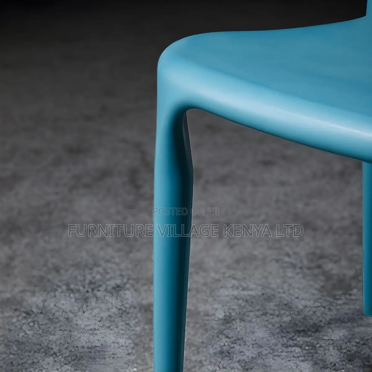 Office Chair:Office Home Plastic Dining Area Chair-Armless