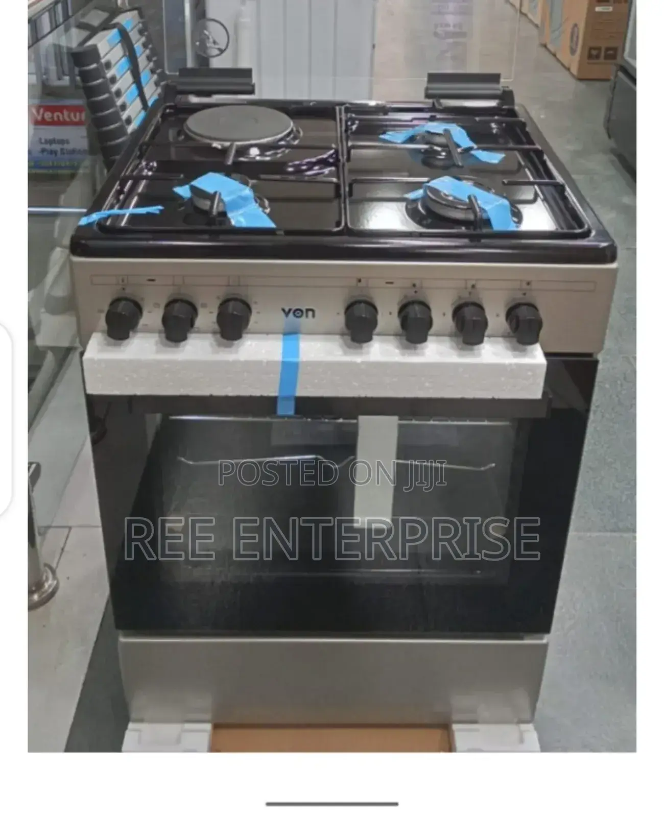 Adjustable Feet 60*60 Von Simfer 3+1 Cooker With Gas Sensor