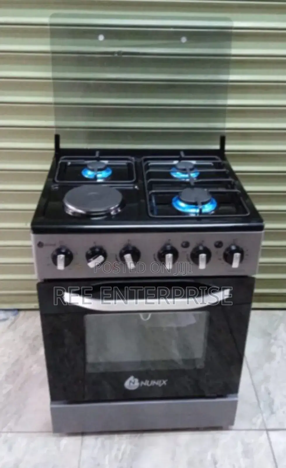 Strong Body for Durability Nunix 60×60 3+1 Cooker