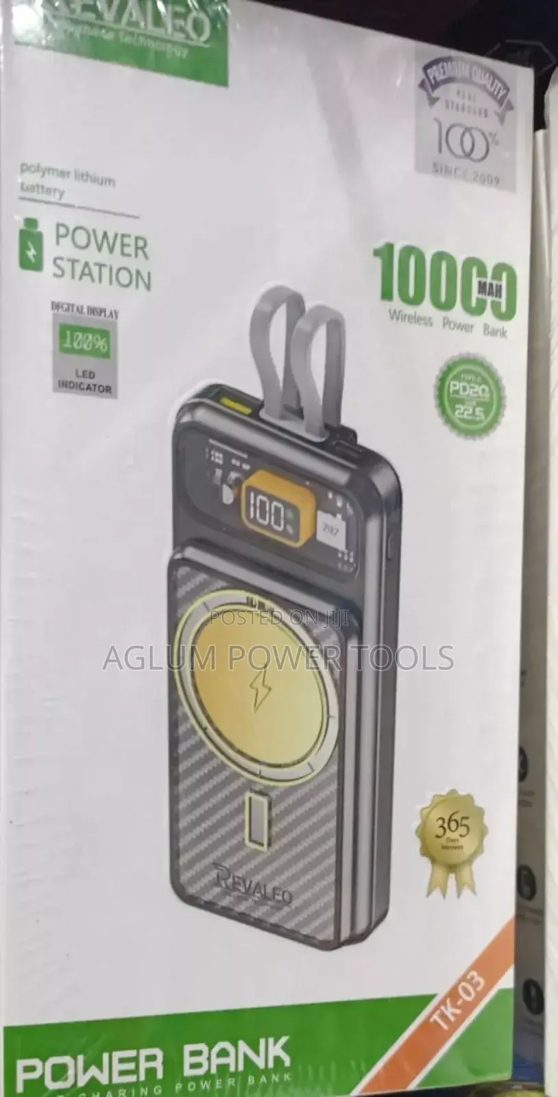 Wireless Charging Power Bank 20000mah