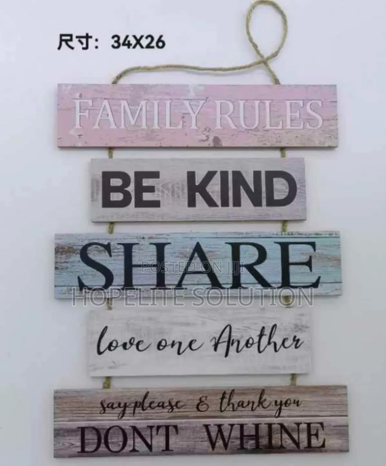 5 Layer Wooden Hanging