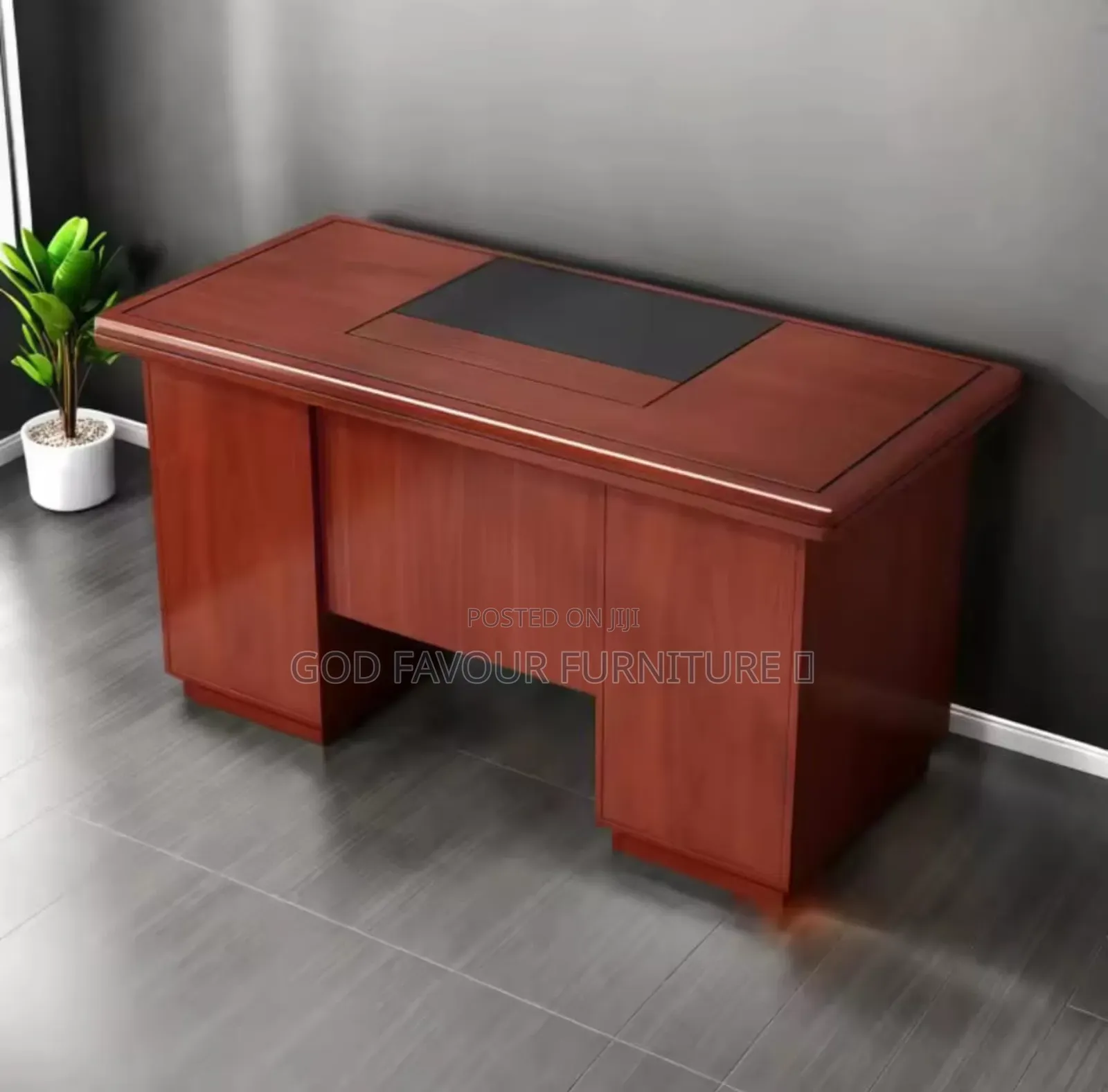 Quality Brown Wooden Executive Office Desk Lk7yg