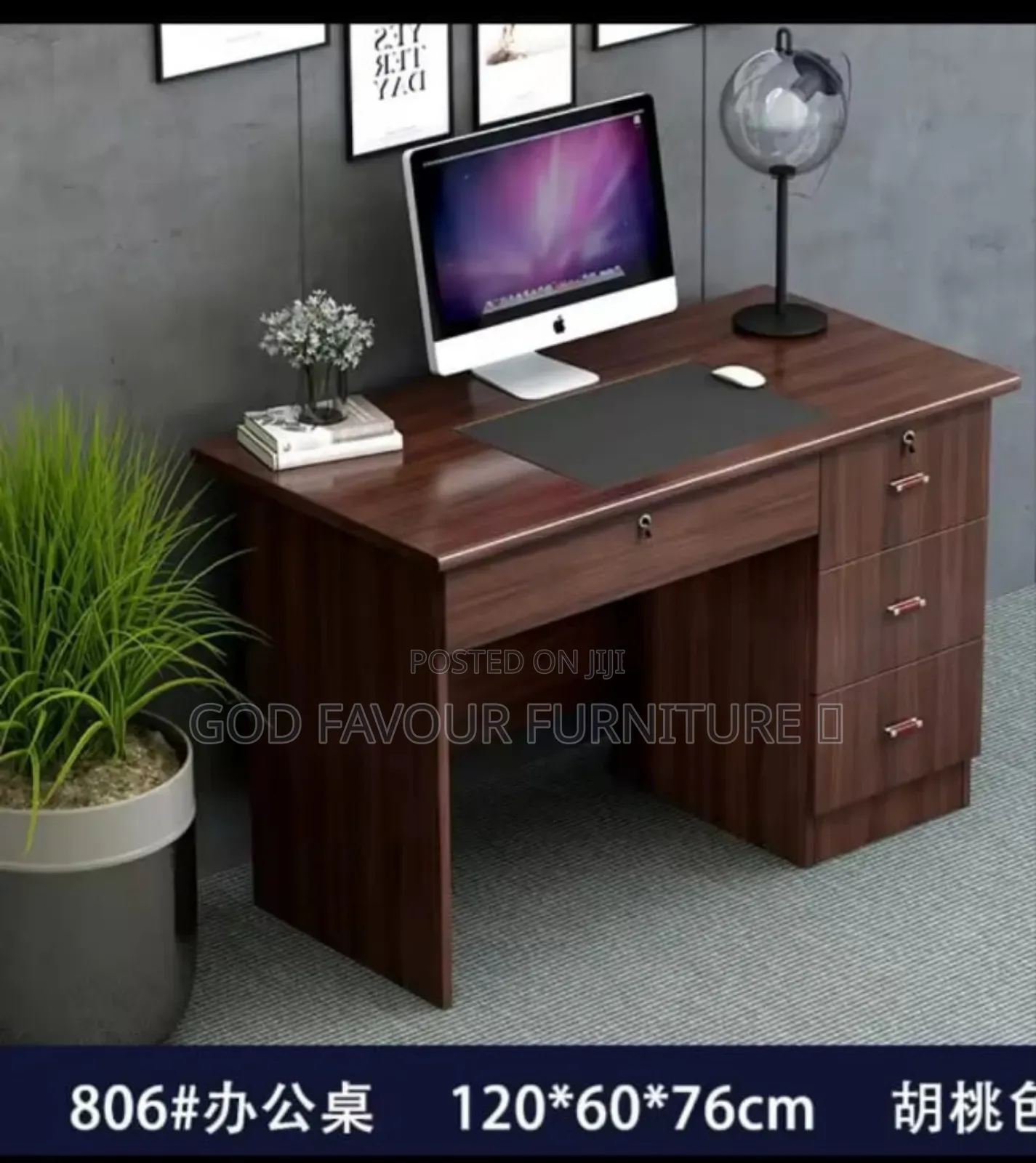 Unique Brown Executive Office Desk Tf4ed