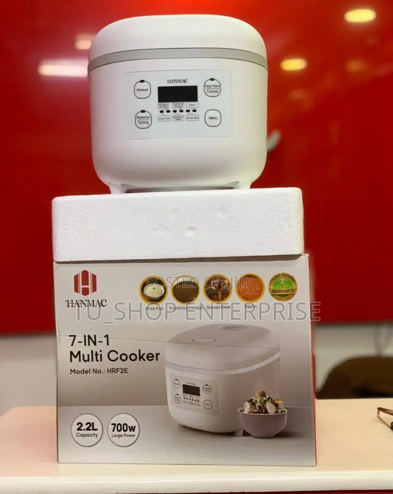 7 in 1 Hanmac Multi Cooker 2.2l