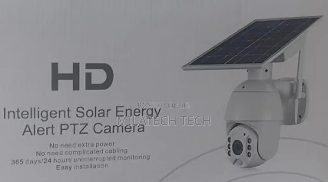 4g PTZ Solar Powered Dua Lens Camera