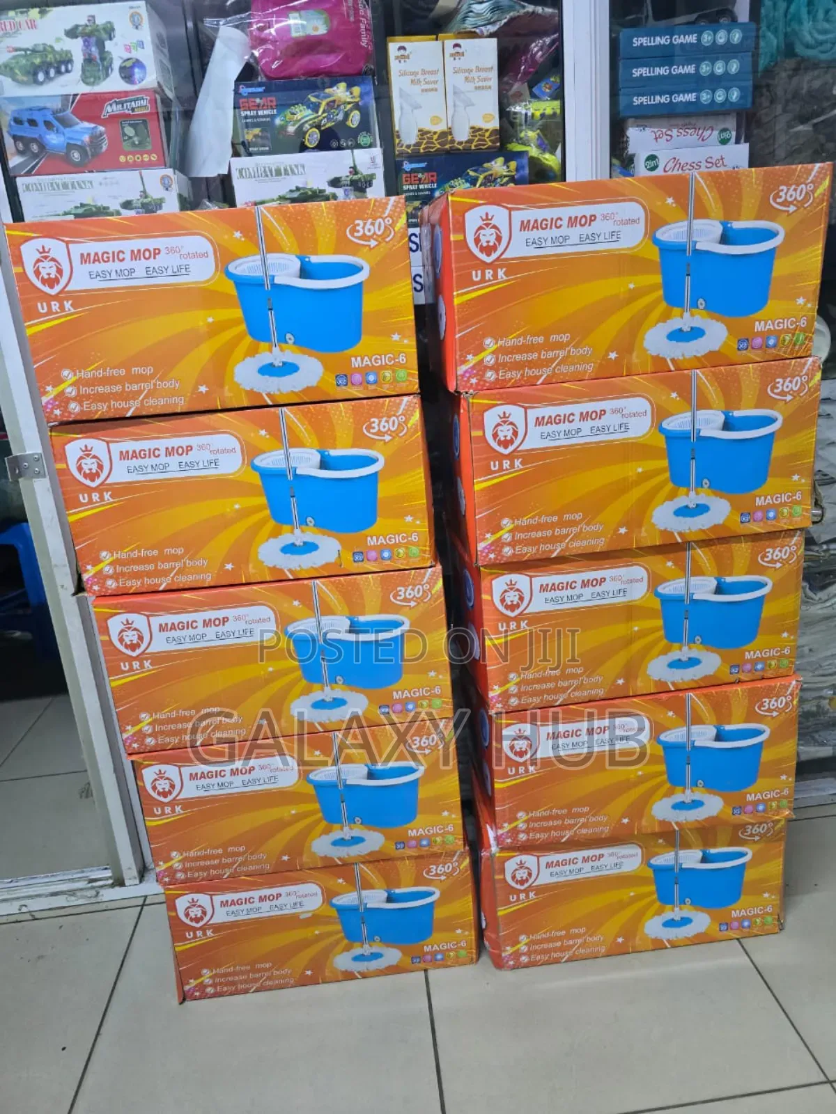 Magic Spin Mop With Water Outlet