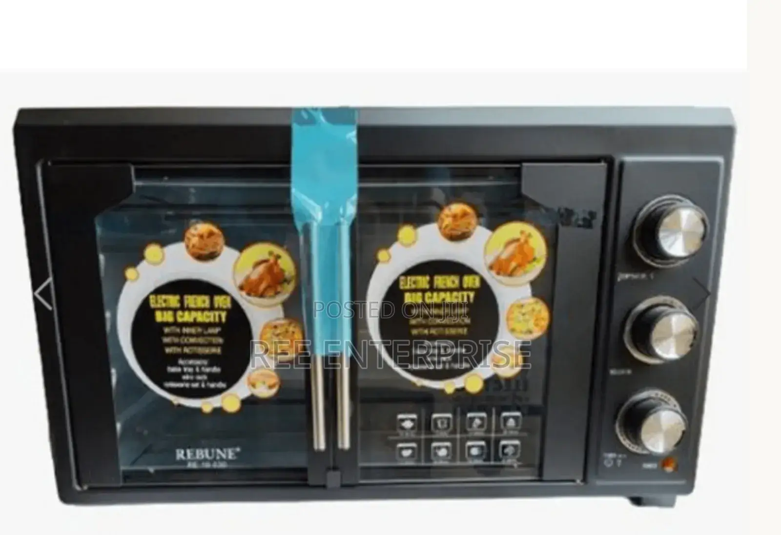 Efficient 
100 Litres Rebune Commercial Double Door Oven