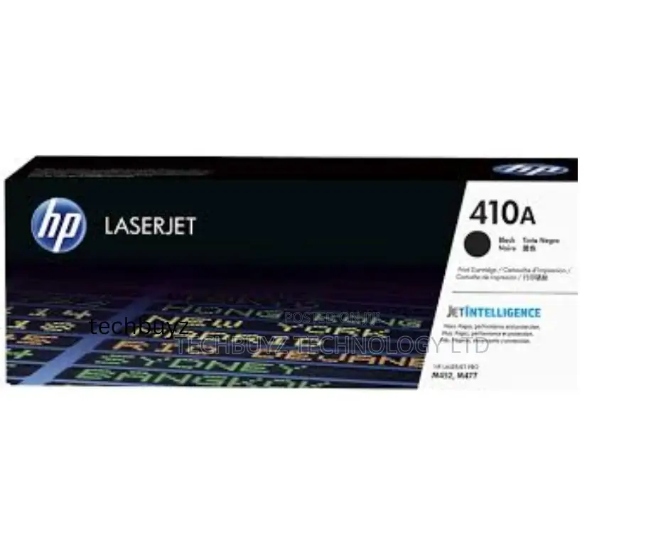 Hp 410a Black Original Laserjet Toner Cartridge - Cf410a