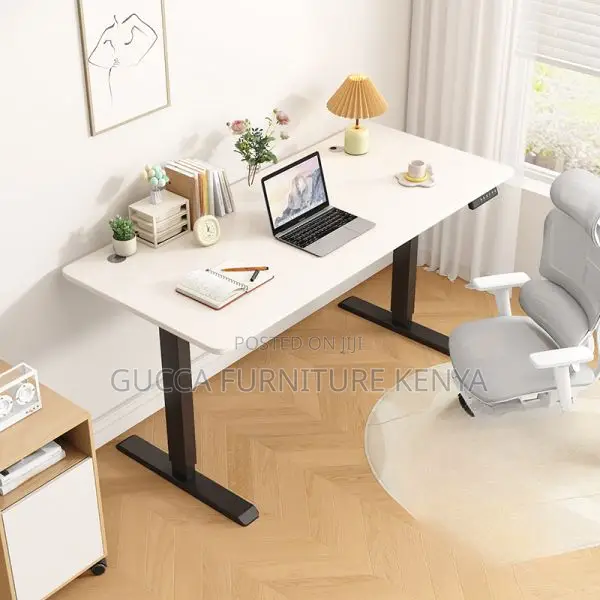 Office Desk: Electric Automated Adjustment Table-1.2 Meters