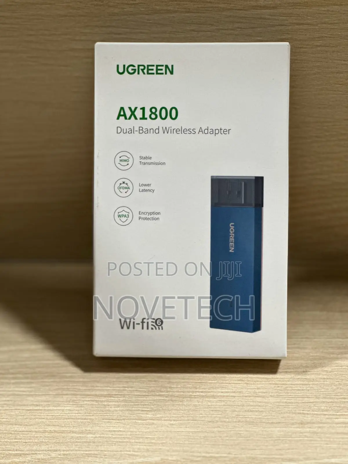 Ugreen Ax1800 Wifi Adapter Wifi6 Dual-Band Pc Laptop
