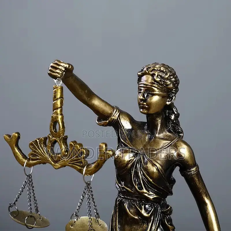 *Themis Goddess of Justice Statue Greek Mythology