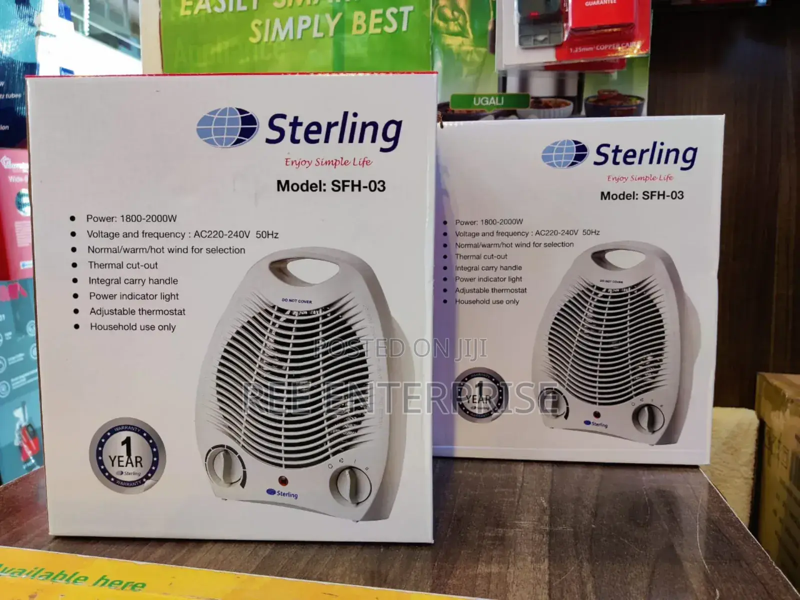 Sterling Fan Heater Brand New