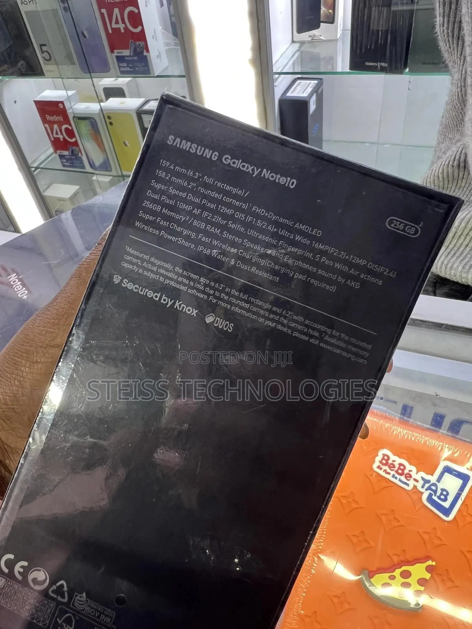 New Samsung Galaxy Note 10 5G 256 GB Blue
