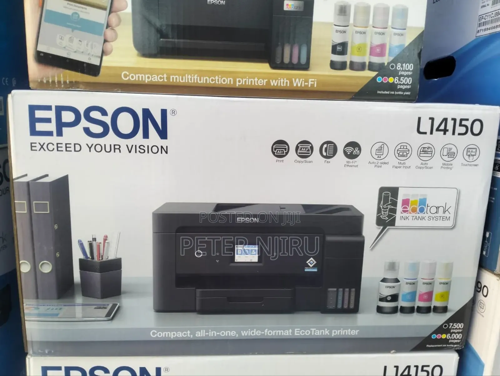 Epson Ecotank L14150 A3+ Wi-Fi Duplex Wide-Format All-in-One