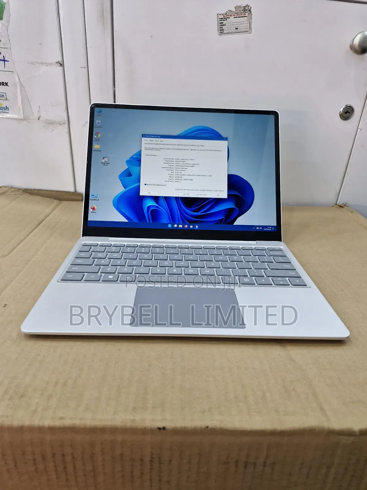 Laptop Microsoft Surface Go 8GB Intel Core I5 SSD 256GB