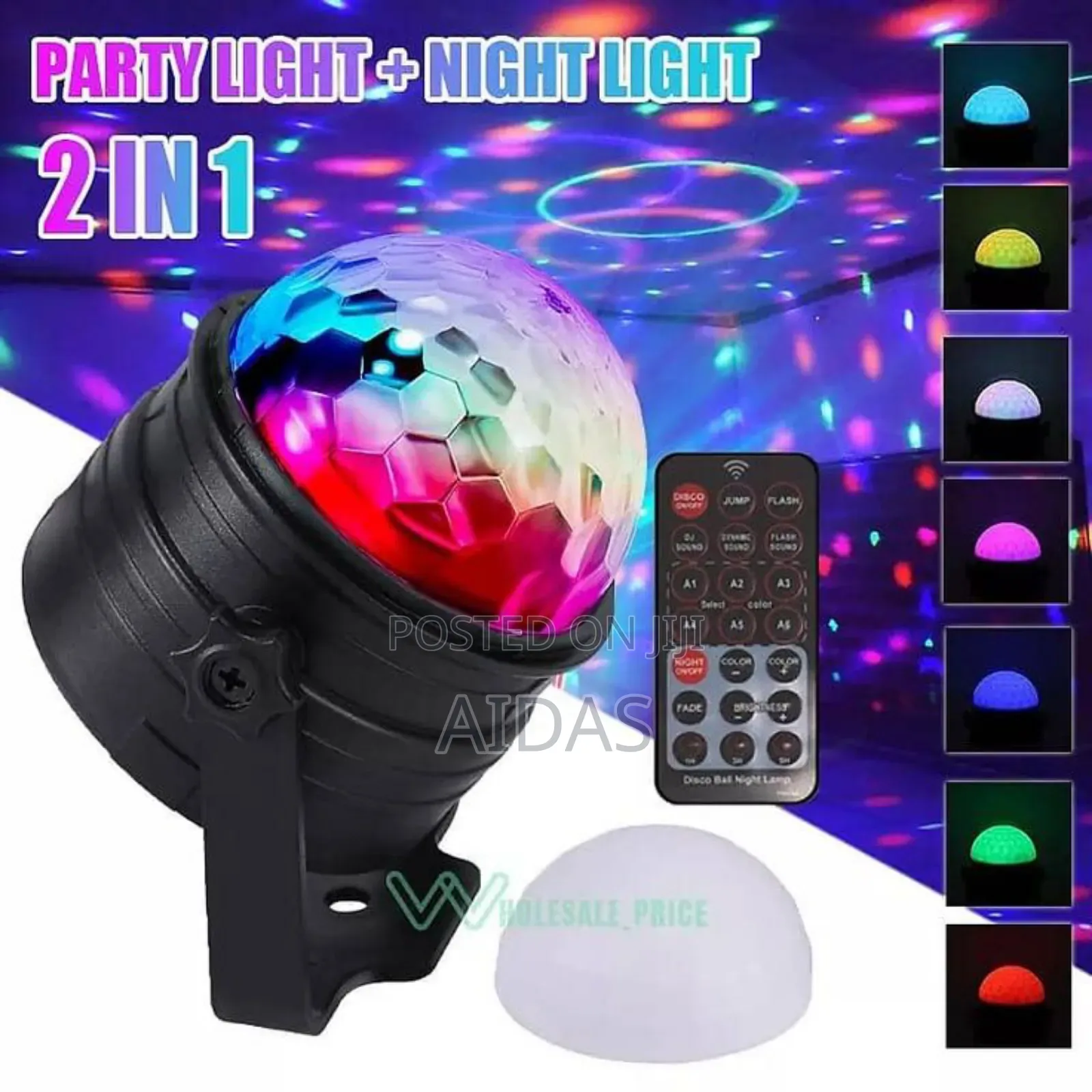 Home Party Spinning Disco Ball Party Light