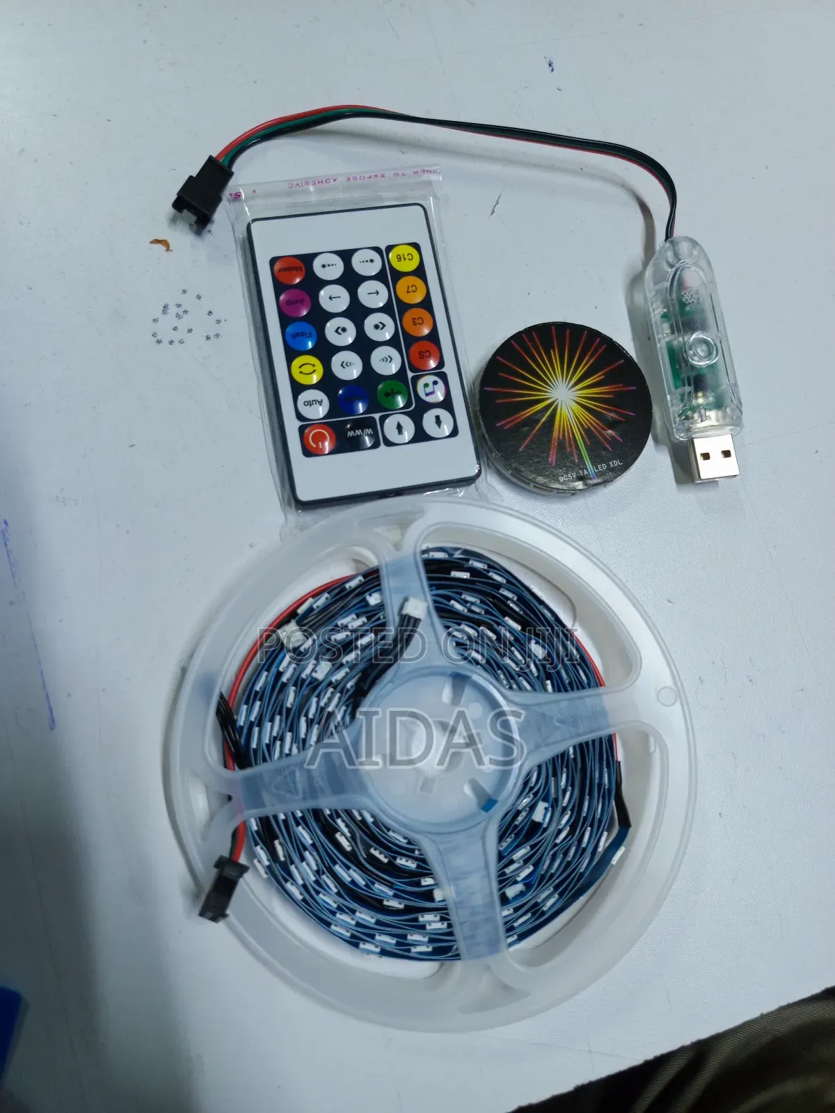 App Smart Control Led RGB Fireworks Light